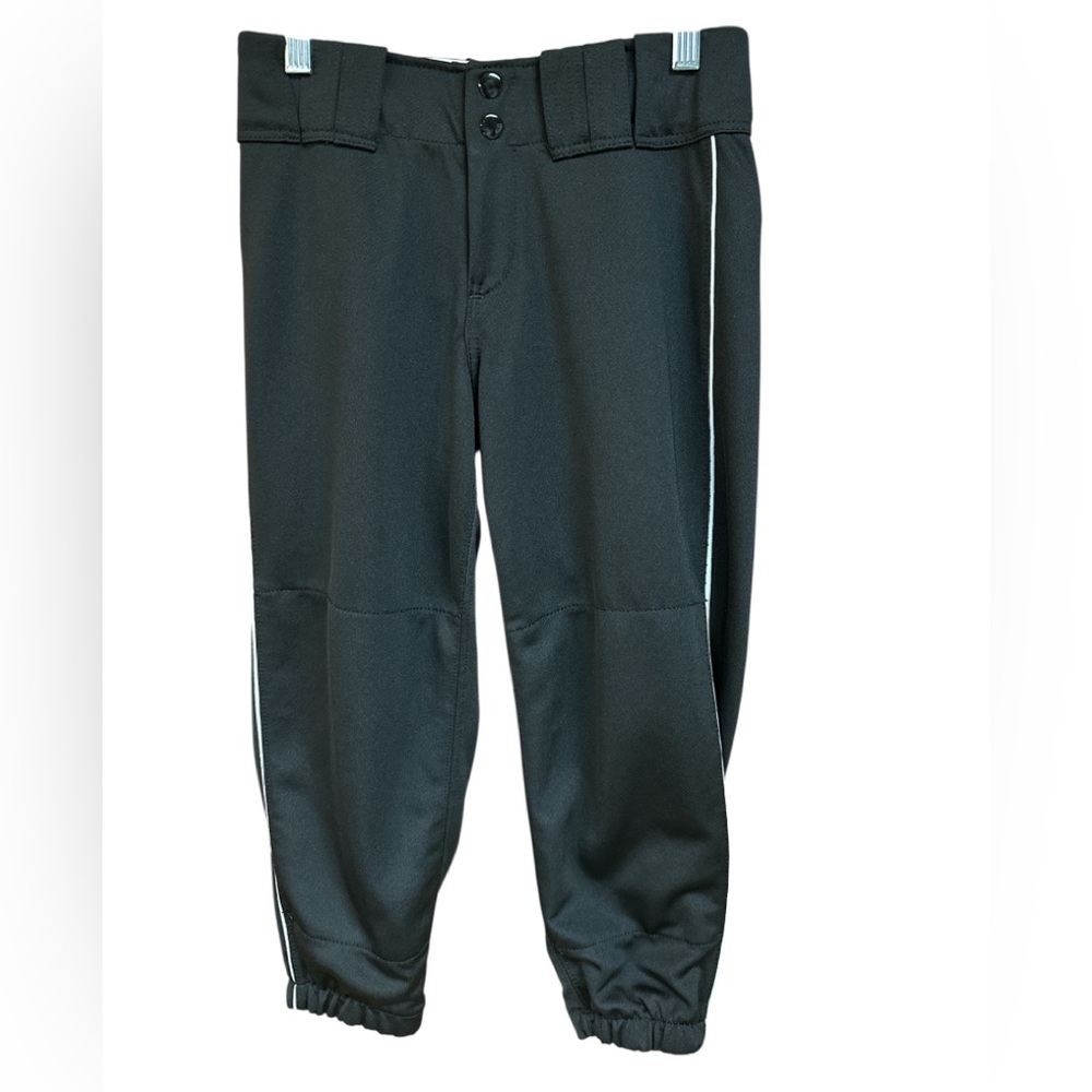 Boombah Polyester Black Baseball Jogger Pants Boys Size 28/20 Preowned